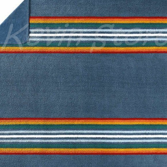 - twin size Pendleton Sherpa Fleece Blanket GREEN - Picture 3 of 4